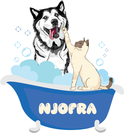 njofra salon za pse logo